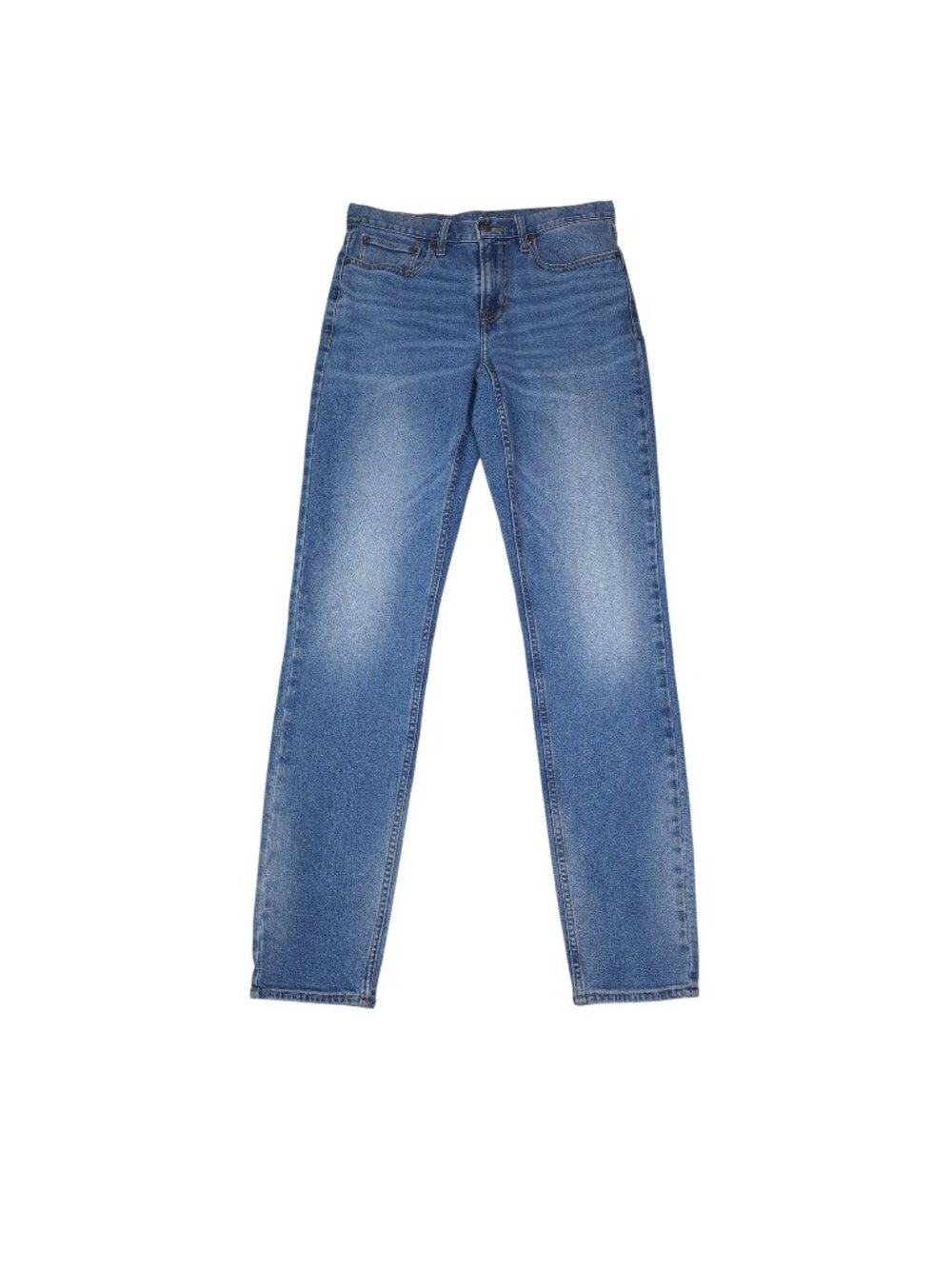 Old Navy Mens Athletic Taper Jeans Built-In Flex 30X36 Blue Denim